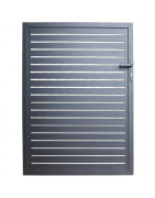 Pedestrian Horizontal Slat Gates
