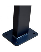 100 X 50 Aluminium Posts
