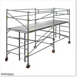 This scaffolding 5M wide, 3M high and 1.25M deep.