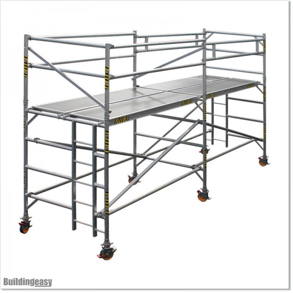 This scaffolding 5M wide, 3M high and 1.25M deep.