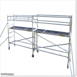 This scaffolding 5M wide, 3M high and 0.8M deep.