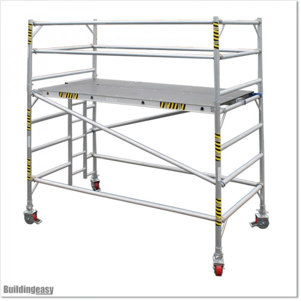 Industrial Aluminium Scaffoldings got AS/NZS Standards with  2 Planks.