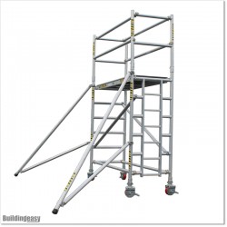 3M Industrial Aluminium Scaffolds with inbuilt Ladder in New Zealand.