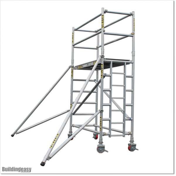 3M Industrial Aluminium Scaffolds with inbuilt Ladder in New Zealand.