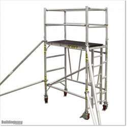 Industrial Aluminium Scaffoldings with Fold-able Frame in New Zealand.