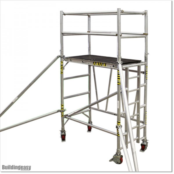 Industrial Aluminium Scaffoldings with Fold-able Frame in New Zealand.