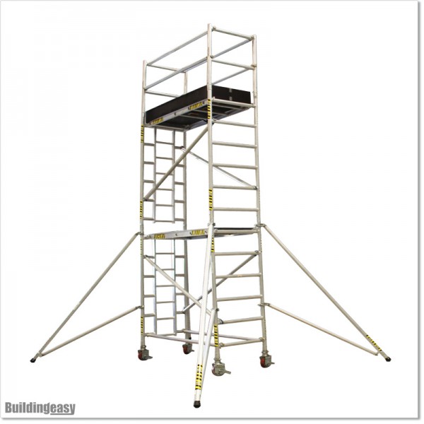 5M Scaffolding with Inbuilt Ladder and 2 Working Platforms in Auckland
