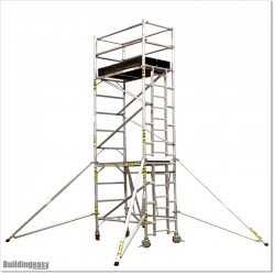 5.2M Scaffolding with Inbuilt Ladder in Foldable Frame and 2 Planks.