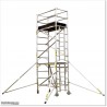 5.2M Scaffolding with Inbuilt Ladder in Foldable Frame and 2 Planks.