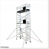 6M Narrow Scaffolding with Inbuilt Ladder Frame and 2 Working Planks.