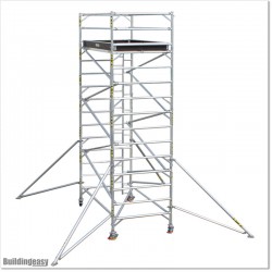 6M Scaffolding with Inbuilt Ladder Frame and Wider Working Area.