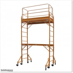 3.6M Scaffolding Tower With Overal Height of 4.6M. Very easy to store.