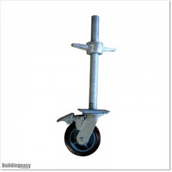 Adjustable Screw Jack Castor for Uneven Surfaces.