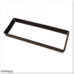Toe board is made out of treated plywood.