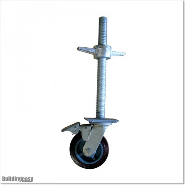 Adjustable Screw Jack Castor for Uneven Surfaces.