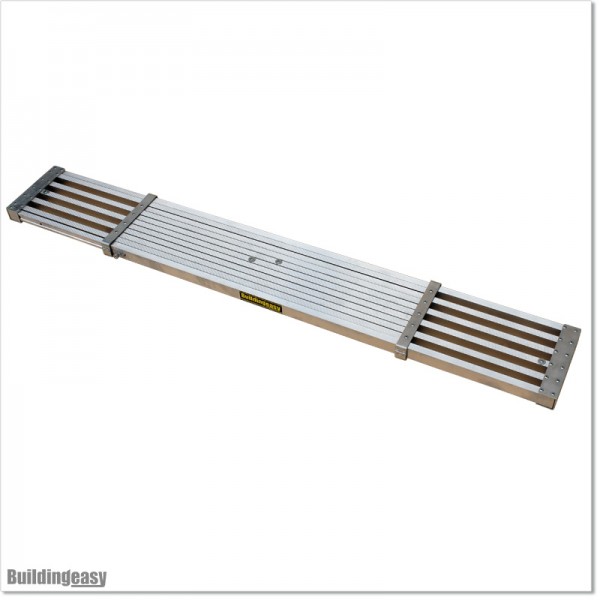Adjustable Aluminium plank is 2.7M long and 230mm wide.
