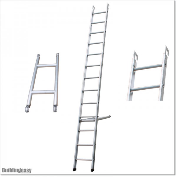 Aluminium Scaffolding Ladder 4.5M Long