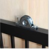 Gate is 5300mm wide and gate height is 1830mm. Gate top is fitted with spears