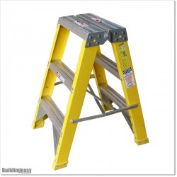 Fiberglass Step Ladder 0.9M With 150Kg Ratings Base in Auckland