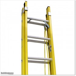 Industrial Fiberglass Extension Ladder 5.4M With 150Kg Ratings in AKL.