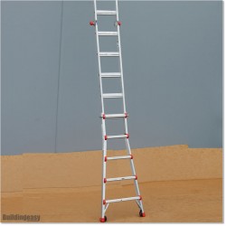 Aluminium Multi Functional Ladder 5.7M Maximum Extendable In Auckland.