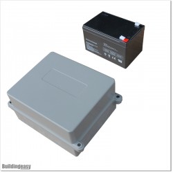 12V/30W Solar Power System for Automatic Gate Openers.