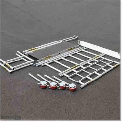 3M Industrial Aluminium Scaffolds with inbuilt Ladder in New Zealand.