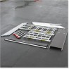 3.4M High mobile Narrow Aluminium scaffolding for industrial use.