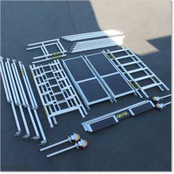 5M Scaffolding with Inbuilt Ladder and 2 Working Platforms in Auckland