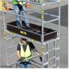 5.2M Scaffolding with Inbuilt Ladder in Foldable Frame and 2 Planks.