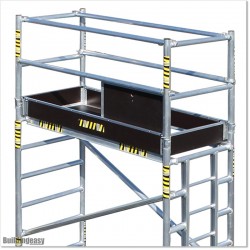 5.2M Scaffolding with Inbuilt Ladder in Foldable Frame and 2 Planks.