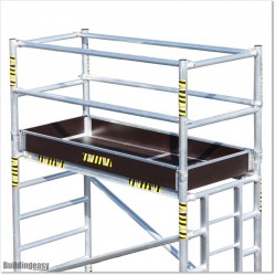 5.2M Scaffolding with Inbuilt Ladder in Foldable Frame and 2 Planks.