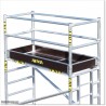 5.2M Scaffolding with Inbuilt Ladder in Foldable Frame and 2 Planks.