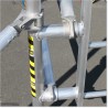 6M Narrow Scaffolding with Inbuilt Ladder Frame and 2 Working Planks.