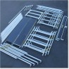 6M Scaffolding with Inbuilt Ladder Frame and Wider Working Area.