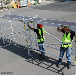 This optional Joiner Kit converts our ISA505N scaffolding to 5M wide and 0.8M deep scaffolding.