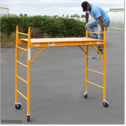 Adjustable Mobile Steel scaffolding with AS/NZS Standards in NZ.
