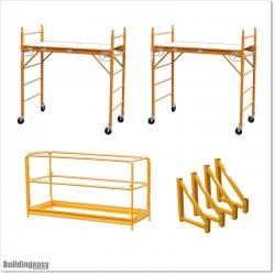 3.6M Scaffolding Tower With Overal Height of 4.6M. Very easy to store.