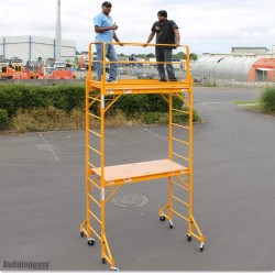 3.6M Scaffolding Tower With Overal Height of 4.6M. Very easy to store.