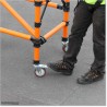 3M Fibreglass Scaffolding with inbuilt Ladder in New Zealand.