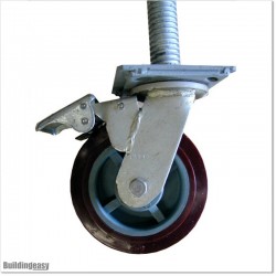 Adjustable Screw Jack Castor for Uneven Surfaces.