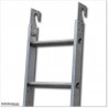 6M Scaffolding ladder Made Out Of Aluminium.