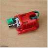 Magnet lock which mechanically locks the Garage Door Opener