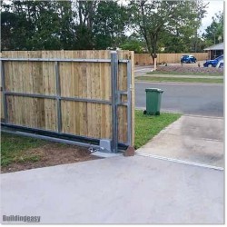 230V Sliding Gate Opener With Pedestrian Gate Opening Feature in Akl.