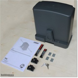 Sommer Runner Plus Gate Opener made in Germany. Suitable for gates up to 800 Kg and 12M long.