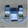 Pillar Mounted  Double Swing Gate Opener Works With Main Power System.