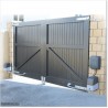 Pillar Mounted  Double Swing Gate Opener Works With Main Power System.