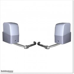 Pillar Mounted  Double Swing Gate Opener Works With Main Power System.