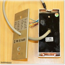 Waterproof Skinny Keypad Made out of Metal With 2000 Users Capacity.