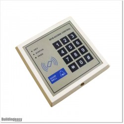 Wireless Keypad With Built-in Battery and Proximity Card Reader